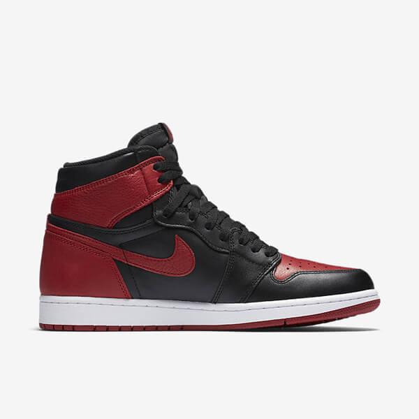 ナイキ  コピー  AIR JORDAN 1 RETRO HIGH OG BRED 2016 BANNED 201120AA11